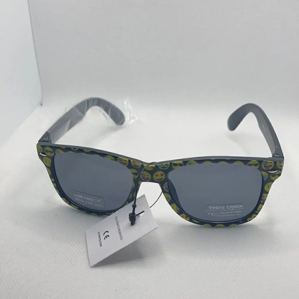 Retro Emoji Kids Sunglasses  - Picture 2 of 4